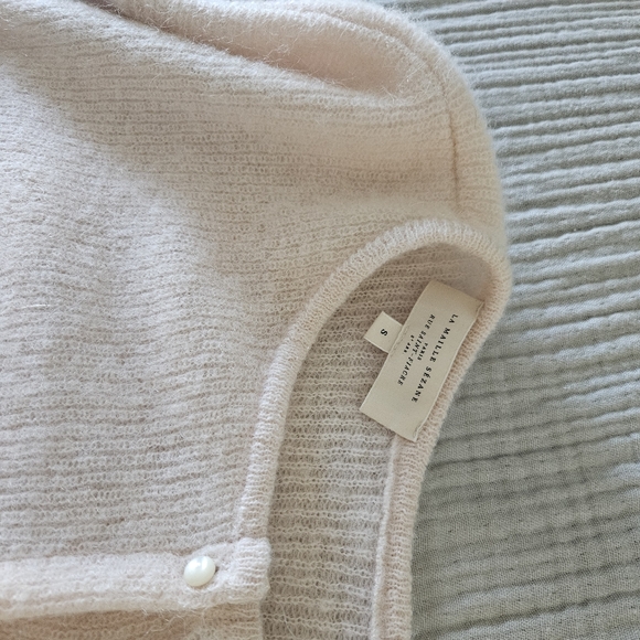 Sezane Gaspard Cardigan in Nude - Picture 5 of 9